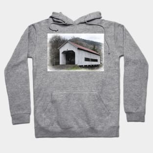 The Red Roof Covered Bridge Hoodie